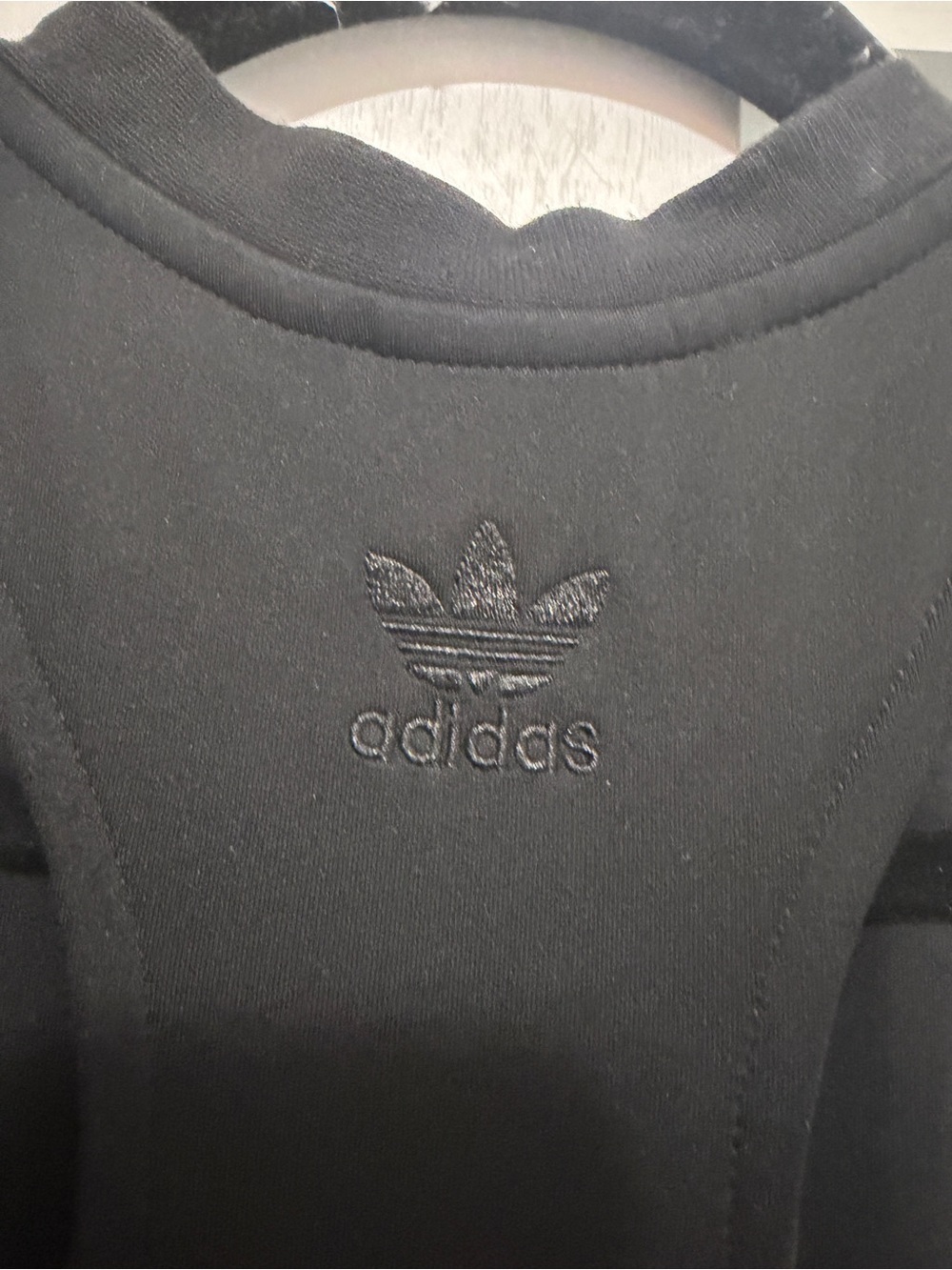 Adidas Sleeveless Jumpsuit with Rainbow Side Stripes - Picture 10 of 12